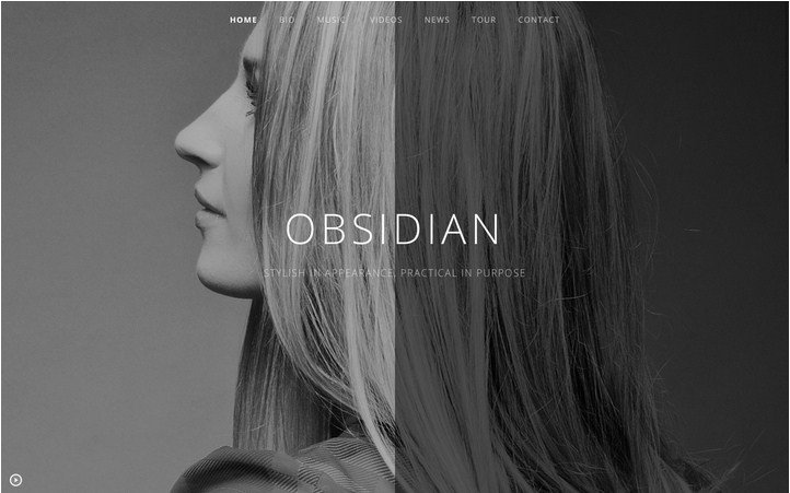 Obsidian-WordPress-Music-Theme